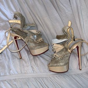 Louboutin high heel sandals